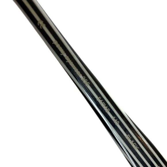 Pomy Eyewear Eyeglass Frames Black Metal Half Rim Rectangle 52 19 140 - Picture 8 of 10